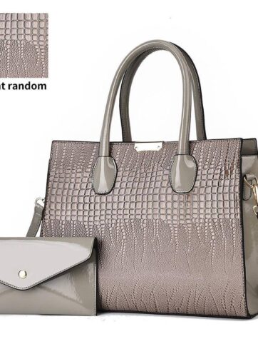 Quality leather big handbag